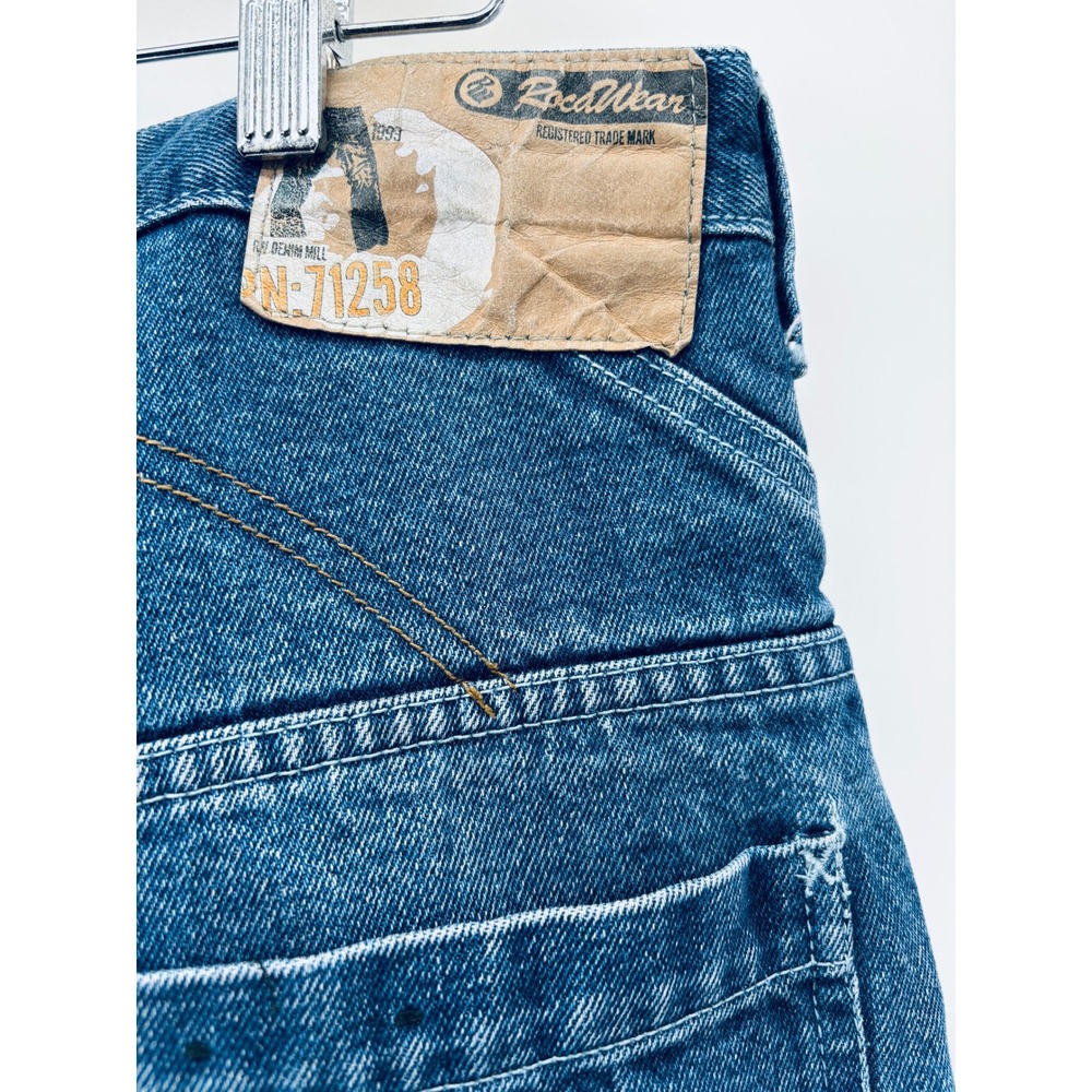 Rocawear Men's Baggy Blue Wash Denim Jeans Carpenter Style Size 36 - Picture 6 of 14